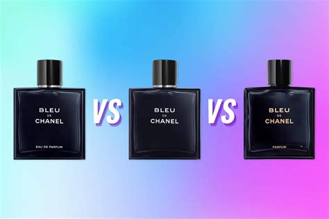 chanel edp vs perfume